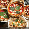 photo of sourdough pizzas