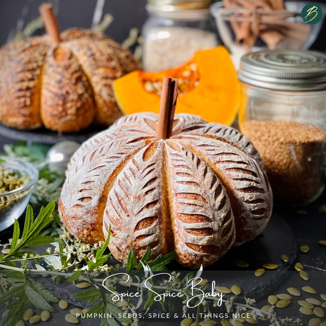 pumpkin seeds sourdough bread