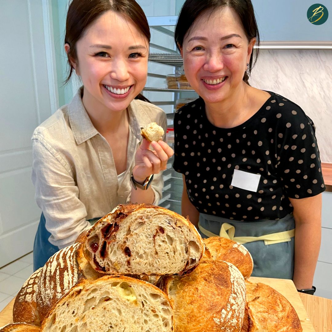 two women Bespoke Bread Sourdough Baking Class