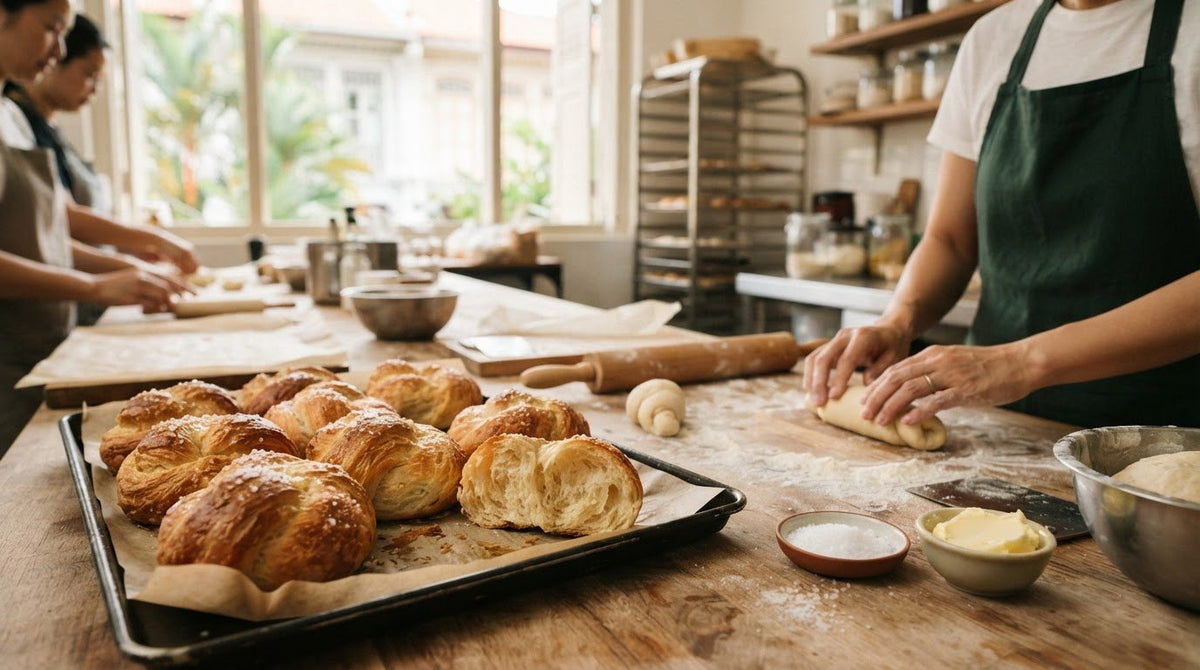 Shiopan Class Singapore: Learn to Bake Japanese Shio Pan