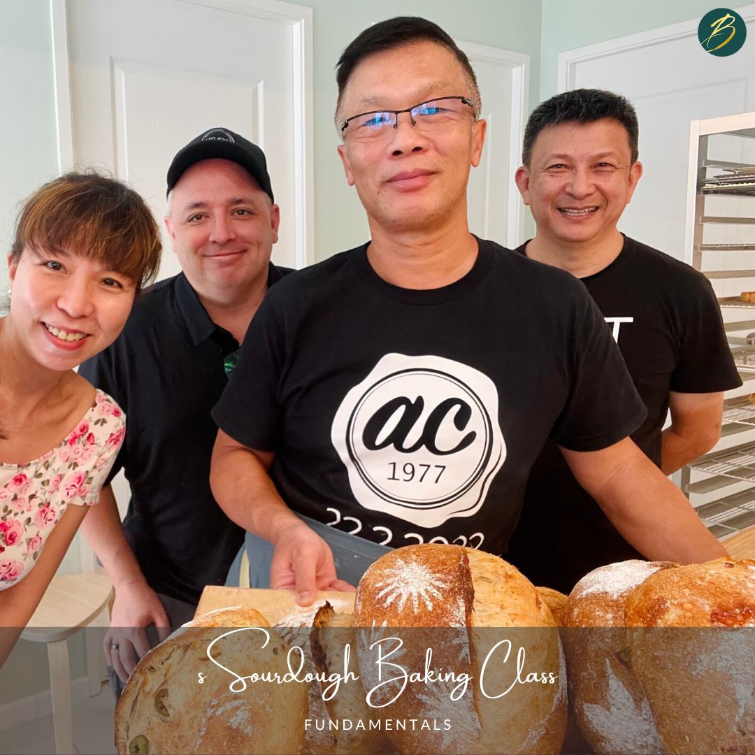 group of people with sourdough bread