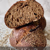 seeded rye sourdough breads 