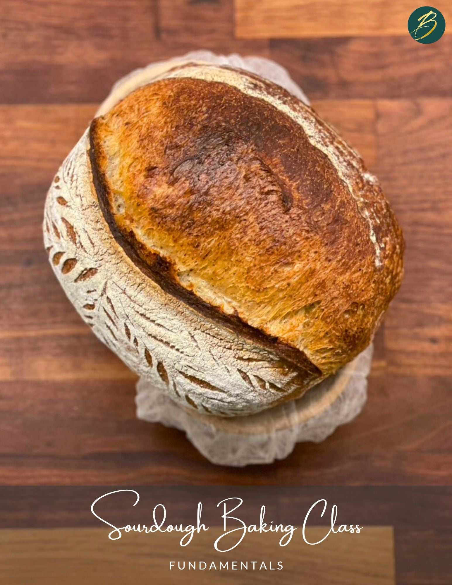 Hands-on sourdough baking class