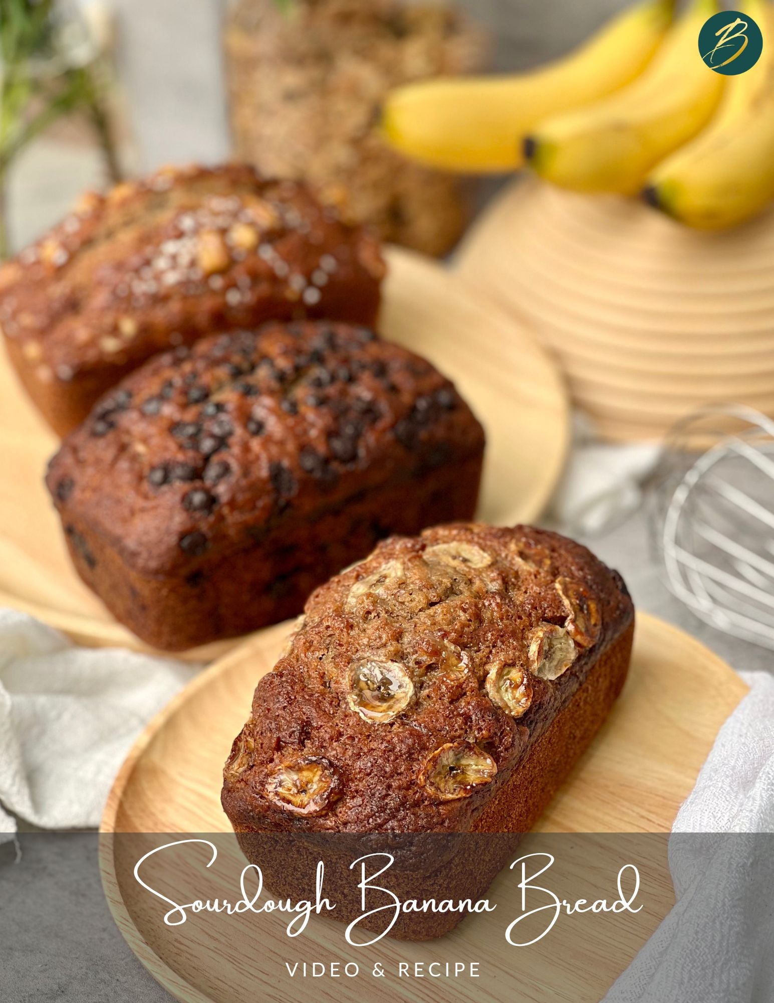 Sourdough Banana Bread