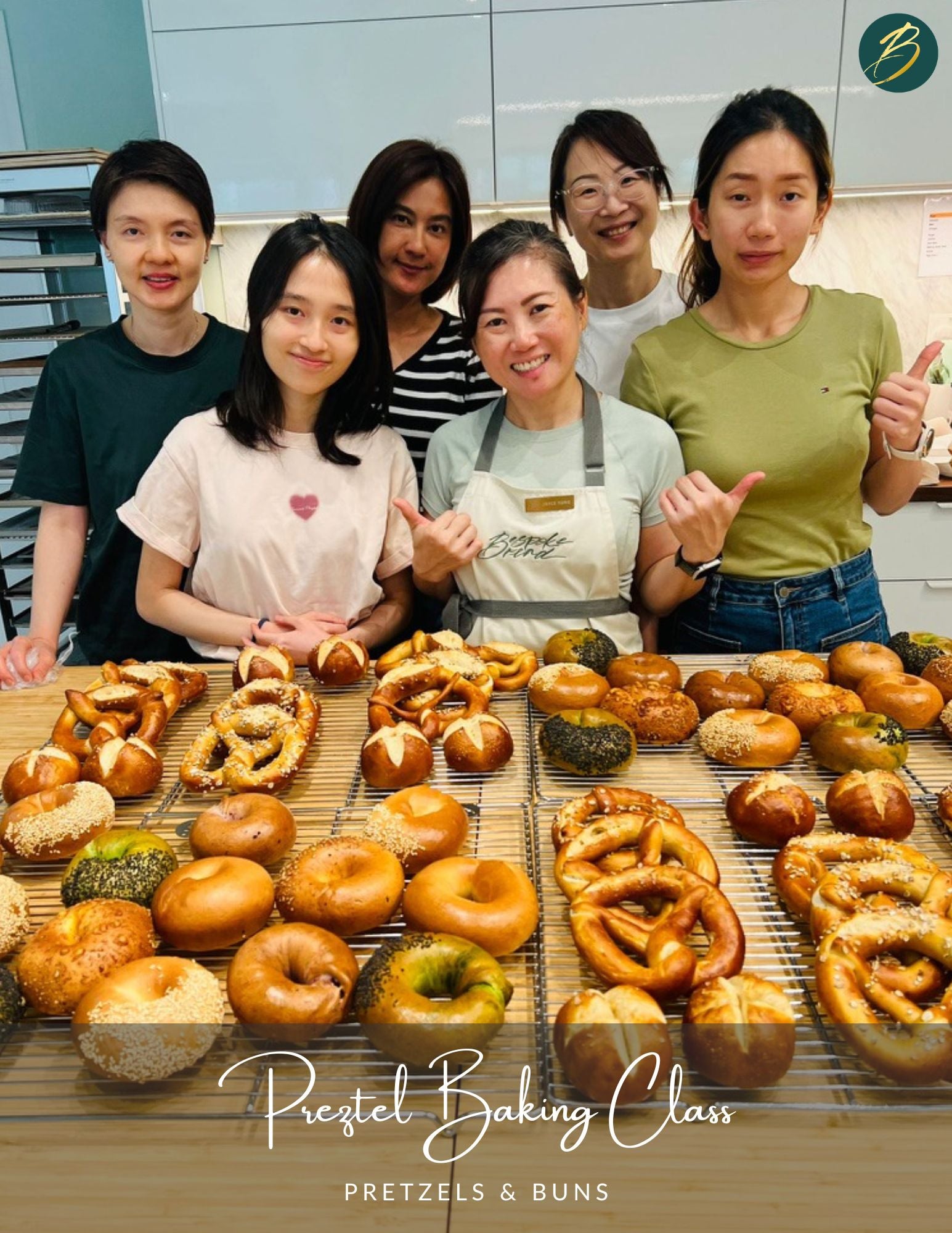 German Pretzel Baking Class Singapore - Bespoke Bread