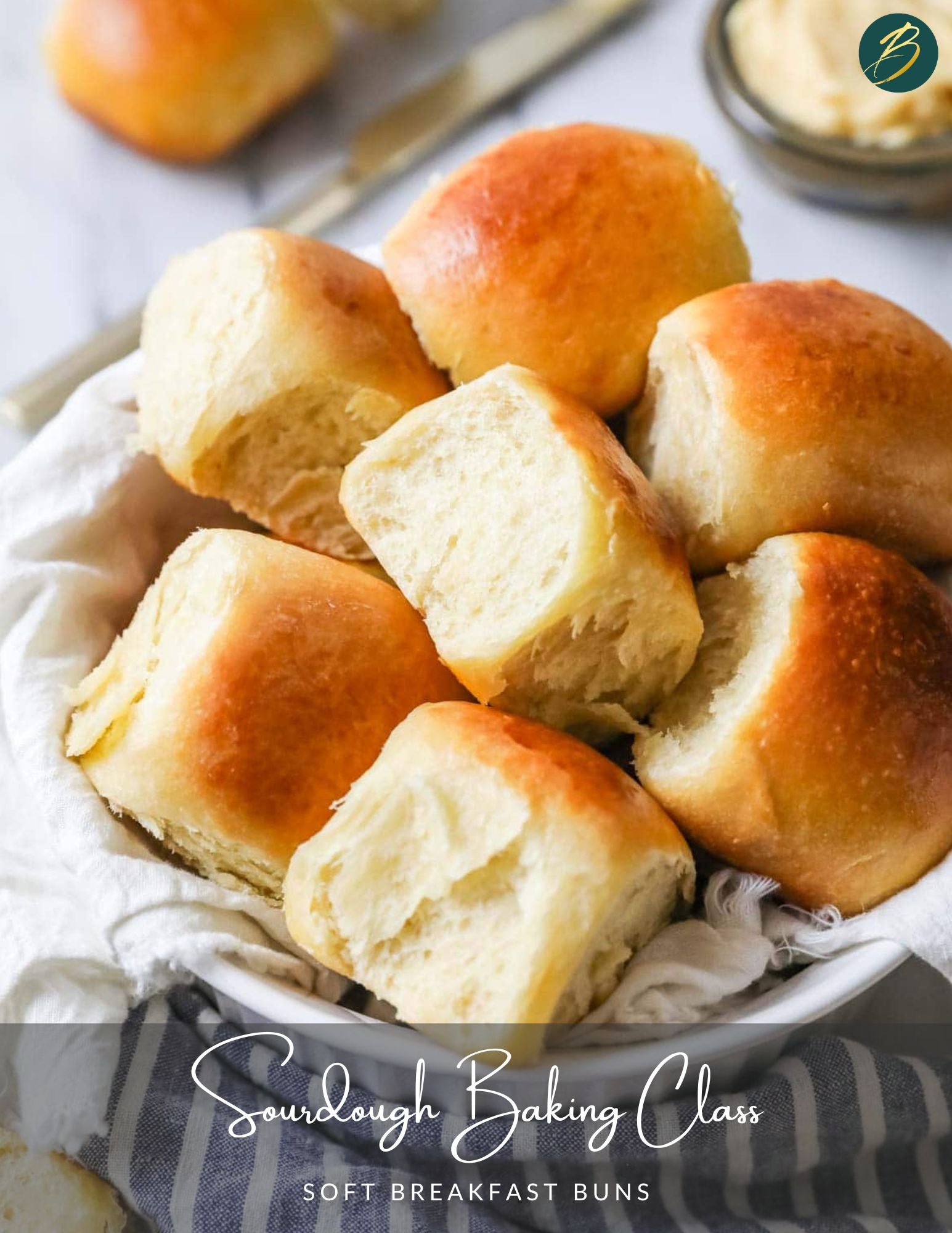 Easy Sourdough Granola and Soft Buns Baking Class - Bespoke Bread