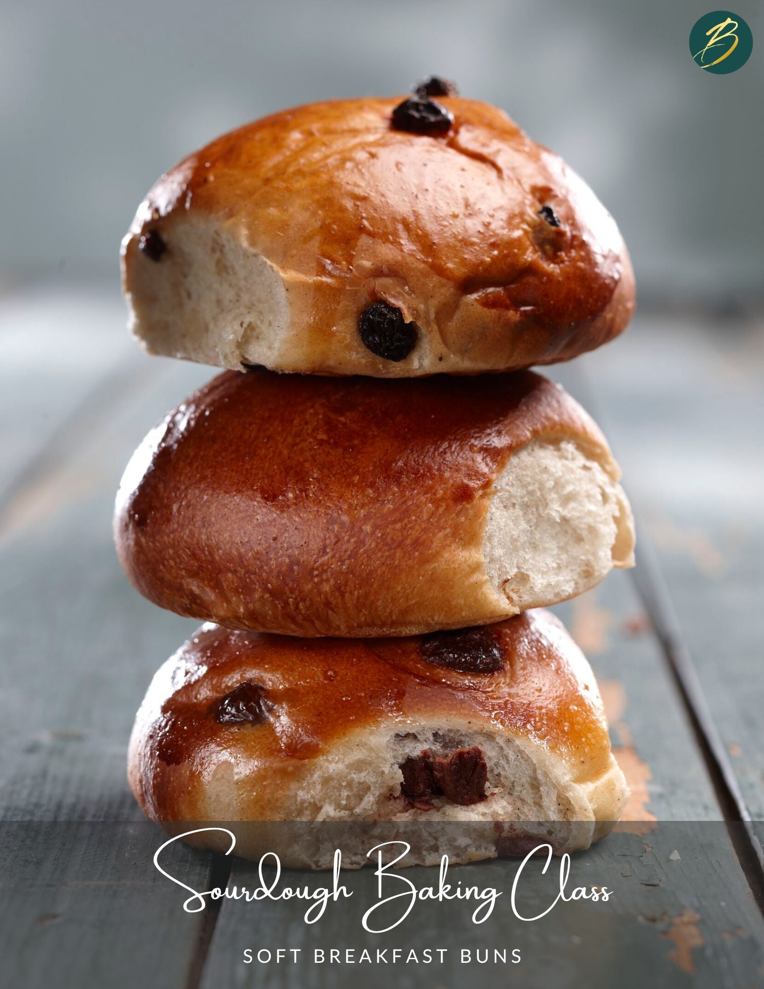 Easy Sourdough Granola and Soft Buns Baking Class - Bespoke Bread