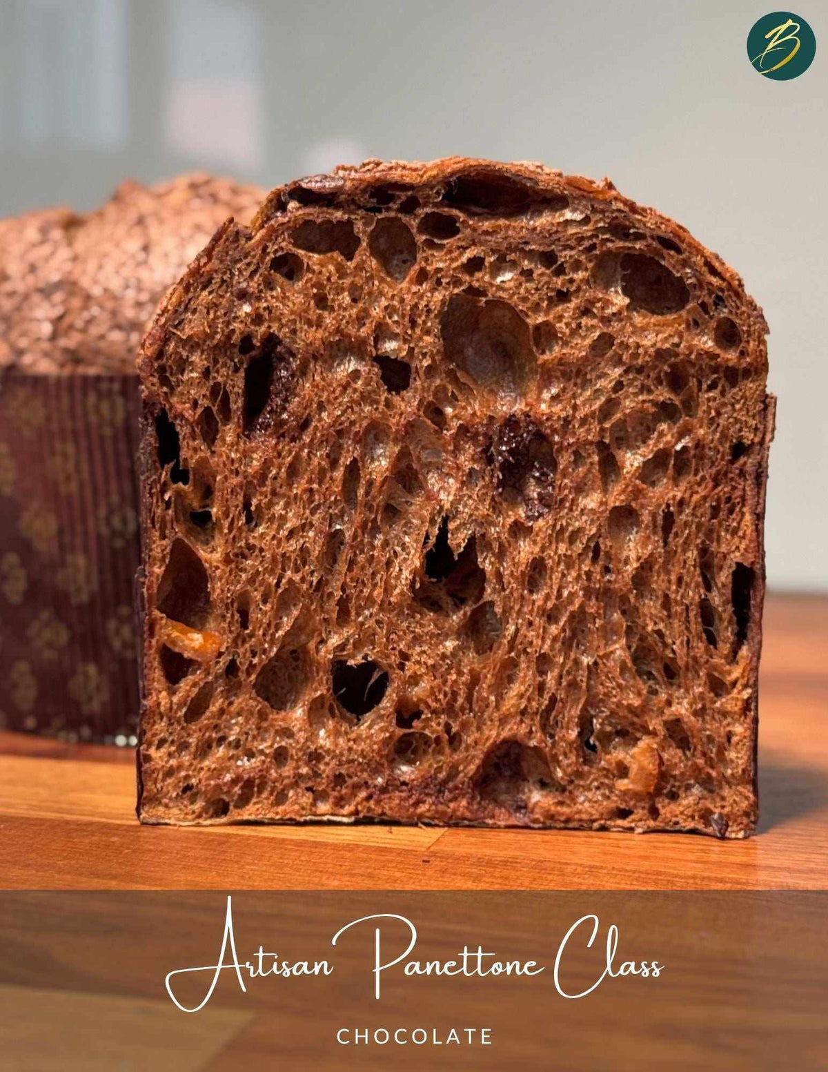 Chef Karen Ng teaching artisan panettone baking class in Singapore