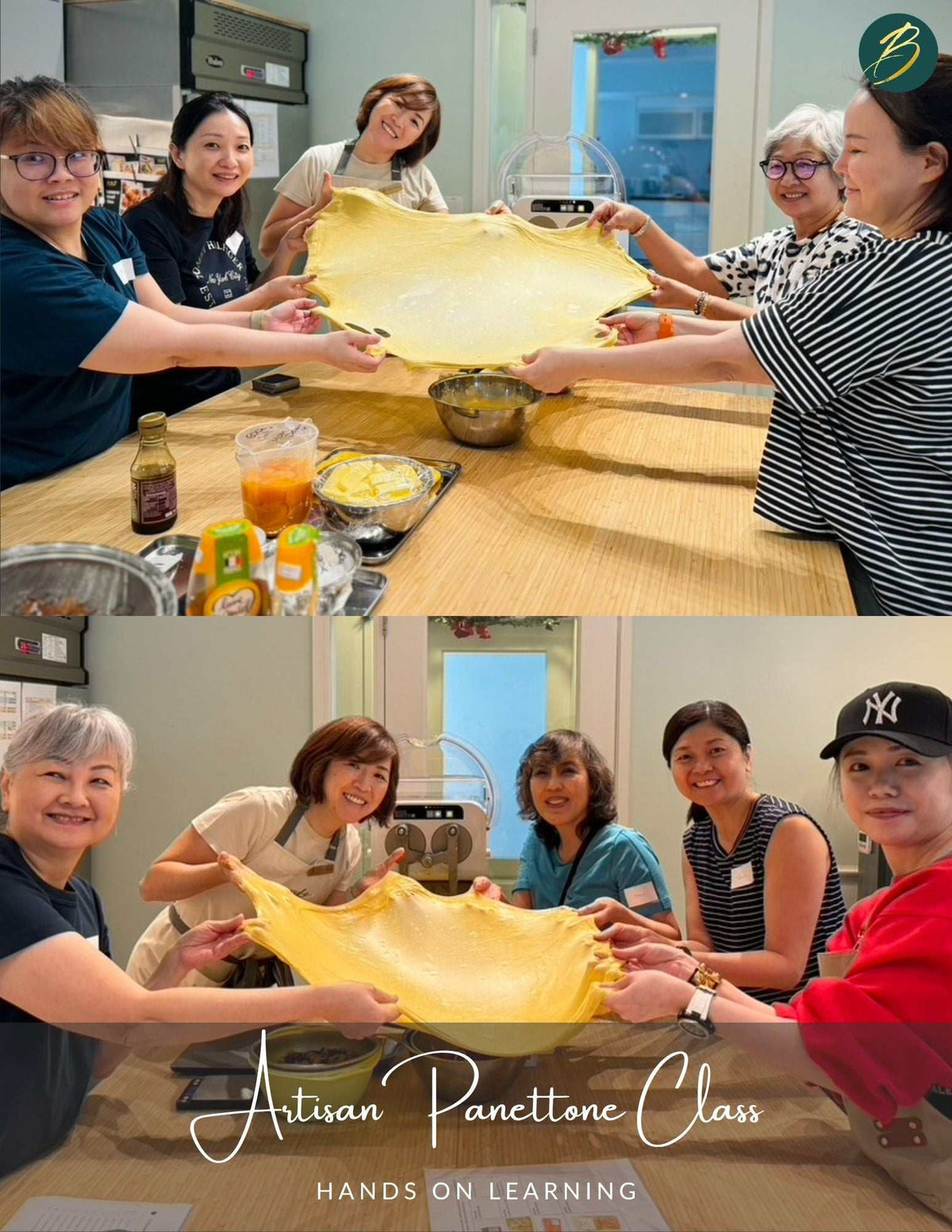 Artisan panettone class workshop in Singapore with Chef Karen Ng