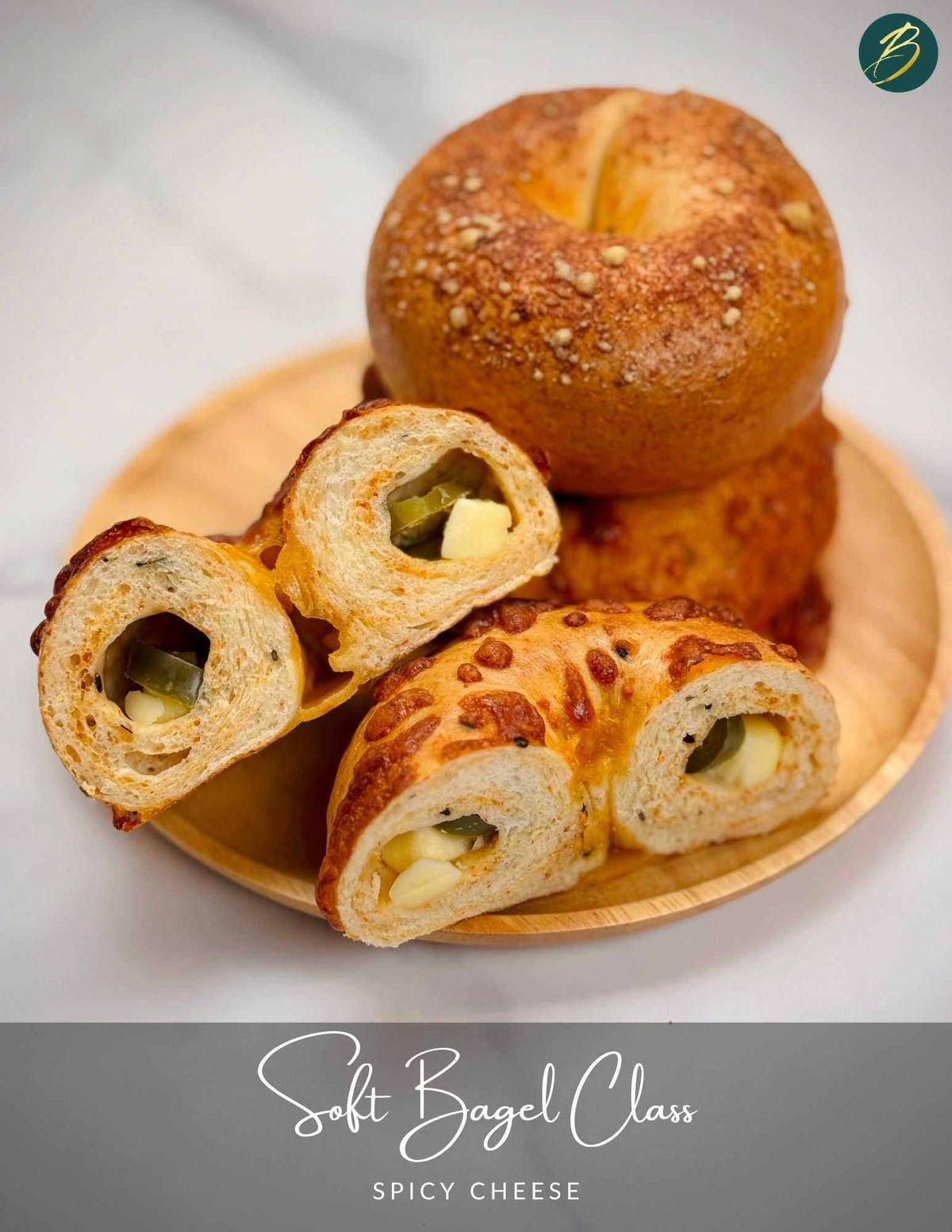 Bagel and pretzel baking class with hands-on techniques and recipes in Singapore