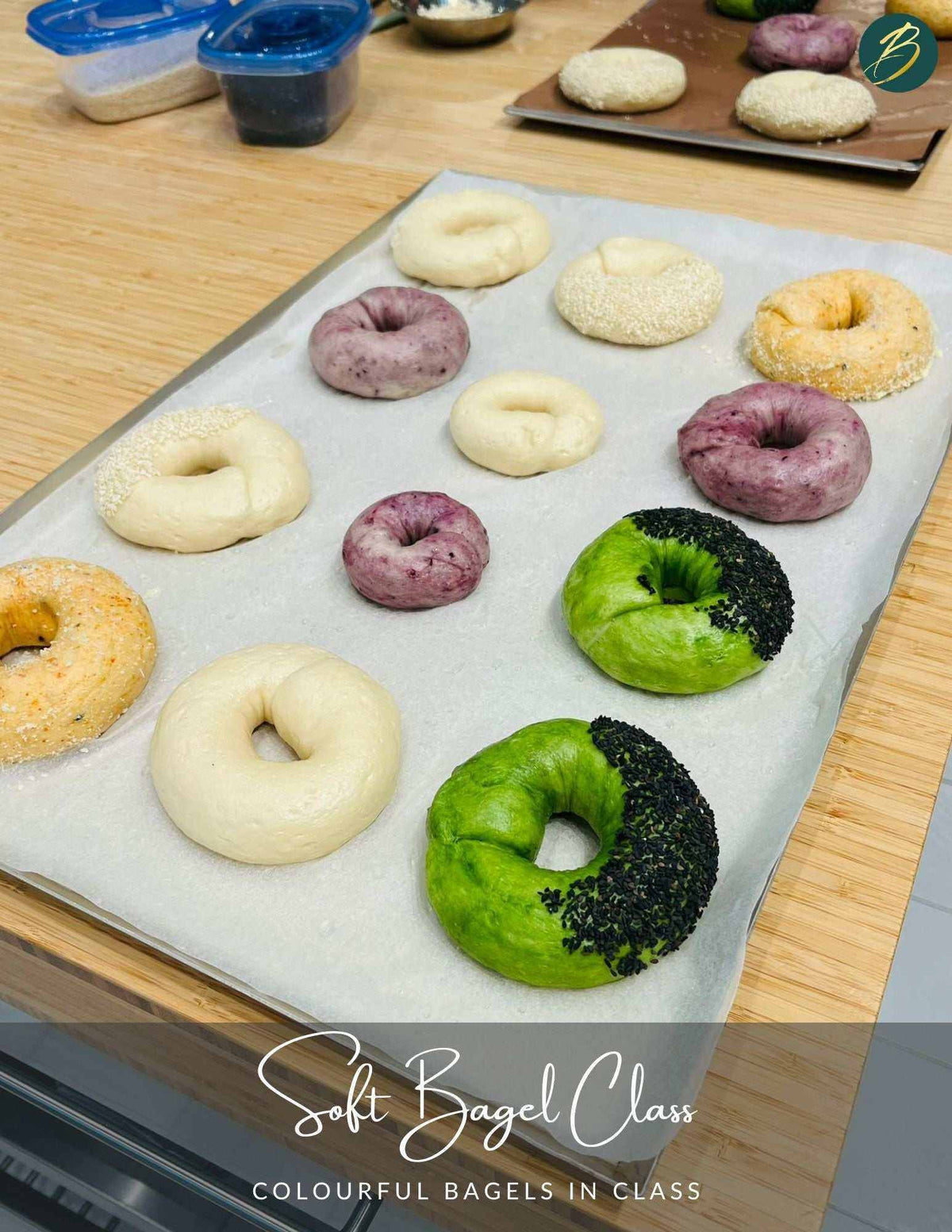 bagel and pretzel baking class with hands-on techniques