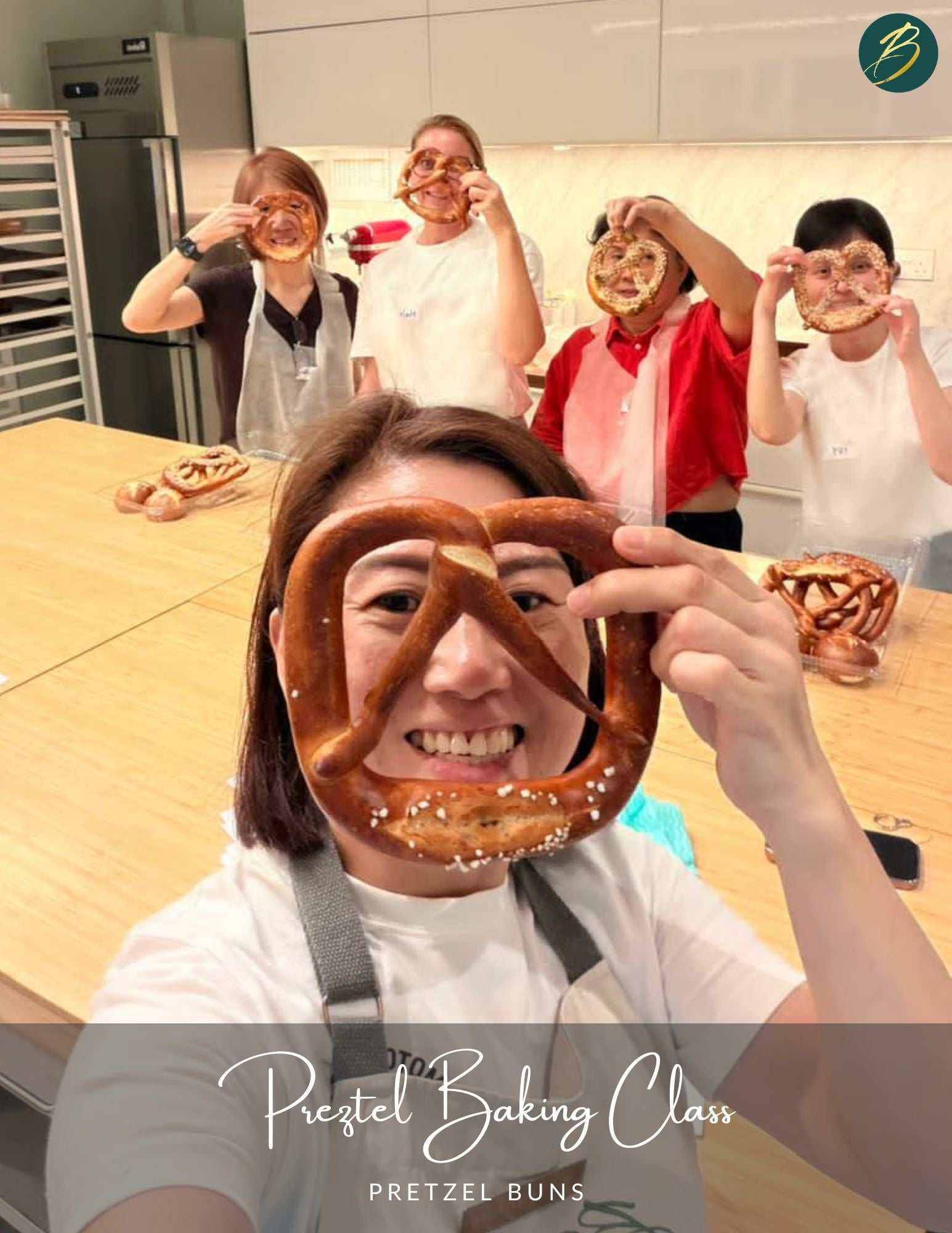 bagel and pretzel baking class hands-on session singapore