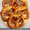 Hands-on bagel and pretzel baking class with dough preparation and shaping