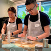 Japanese bread class with shokupan melonpan and shiopan breads