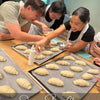 Japanese bread class with hands-on baking of Shokupan, Shiopan, and Melonpan