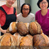Intermediate sourdough baking class with hands-on dough preparation